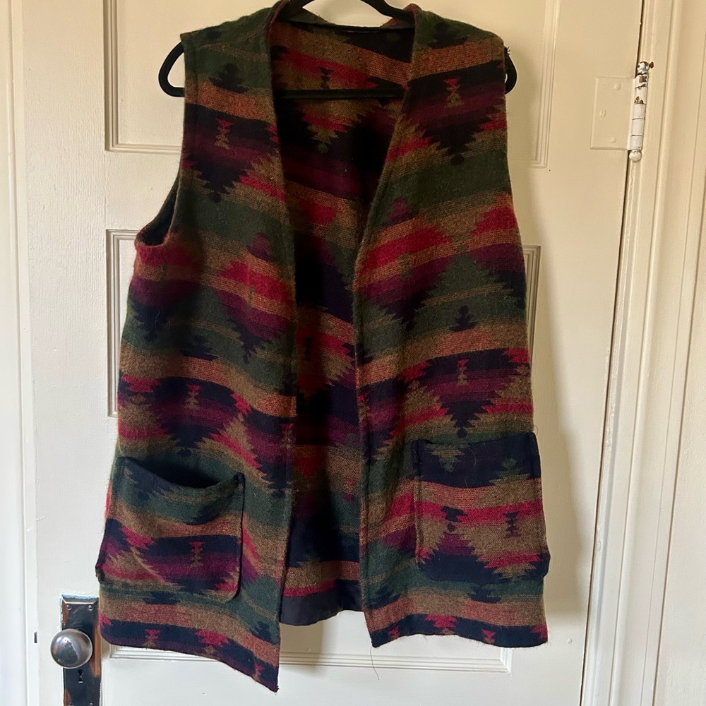 Southwest Aztec Western Vest